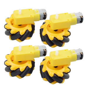 60mm Mecanum Rad roboter mit 4 Stück TT Motor für Arduino DIY Roboter Auto Chassis Kit Programmierung STEM Spielzeug Teile