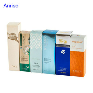 豪华定制颜色印刷白色纸板纸盒化妆品膏霜瓶包装 - Product Image 4