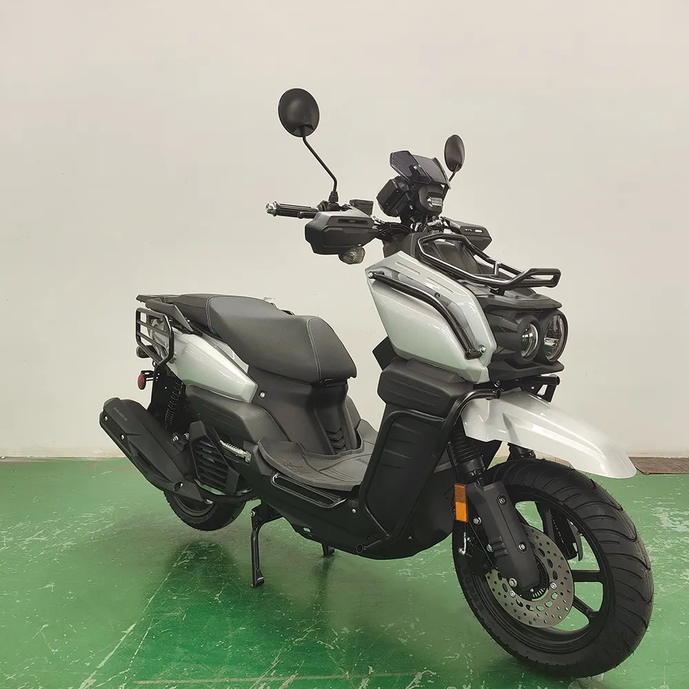 Sepeda Motor skuter dewasa kecepatan tinggi, sepeda Motor bensin skuter dewasa kecepatan tinggi 200cc skuter elektrik dari pabrik Tiongkok