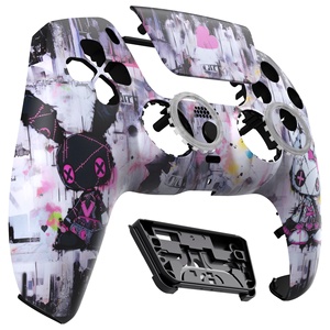 EXtremeRate Sublimation ABS Plastic Customized Replacement Faceplate <strong>Case</strong> Cover Front <strong>Shell</strong> for Dualsense PS5 <strong>Controller</strong> - Product Image 1