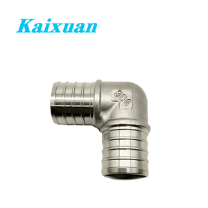 高性能1Px1P F1807管道和暖通空调用品不锈钢压接PEX弯管配件类型，用于供水、灌溉
