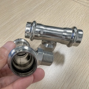 Báo Chí không gỉ giảm Tees chống ăn mòn 304/316L Ống thép không gỉ và phụ kiện nhà cung cấp - Product Image 3