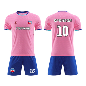 Men's Customizable Soccer Jerseys Set of Football Wear for Teams Sublimation Jersey <strong>Kit</strong> for Adults - Product Image 2
