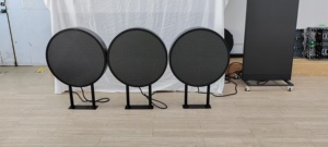 引导视觉双面LED显示屏圆形屏幕徽标定制室内LED圆形显示器 - Product Image 2