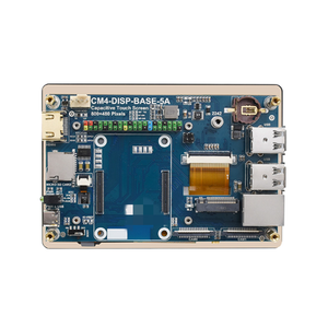 Raspberry PI CM4 All-in-One Pantalla táctil capacitiva IPS de 5 pulgadas Compatible con 4K PoE Pin/Gigabit