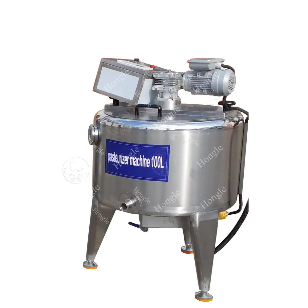 Máquinas de pasteurização comercial de 100l/200l/300l/500l, pequena escala margarida, para fazer suco de leite