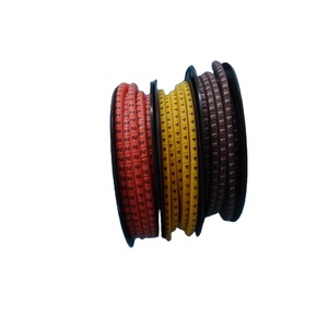 Tel işaretleme için EC-1/EC-2/EC-J yumuşak malzeme PVC kablo işaretleyici tüp - Product Image 1