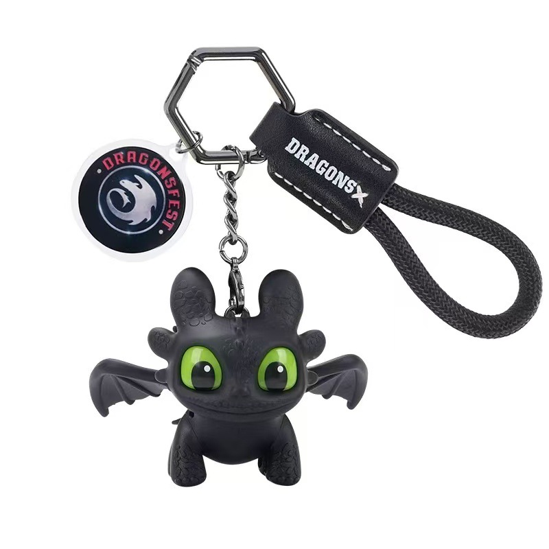 Porte-clés Nightwing 8 cm - Pendentif avec yeux lumineux