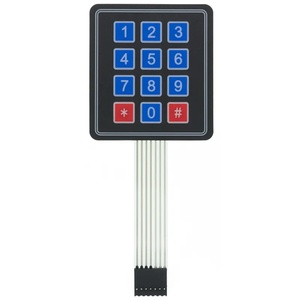 4 12 16 20 interruttore chiave a membrana 1x4 3x4 4 4x4 4 4x5 tasti matrice matrice tastiera tastiera pannello di controllo Kit fai da te - Product Image 3