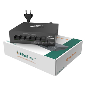 Toptan fiyat 4-Port hızlı yüksek performanslı ağ anahtarları 2 Uplink portu 100Mbps hızlı 8-Port PoE anahtarı - Product Image 4