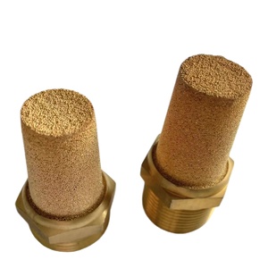 1/8&quot; 1/4&quot; 3/8&quot; 1/2&quot; <strong>Tip</strong> Hexagonal Male Silencer Long Head Pneumatic Silencer Solenoid <strong>Valve</strong> Silencer - Product Image 3