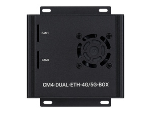 Mini-computer Dual Gigabit Ethernet 5G/4G basato sul modulo di calcolo Raspberry Pi 4 (non incluso), custodia in metallo, con ventola di raffreddamento - Product Image 6