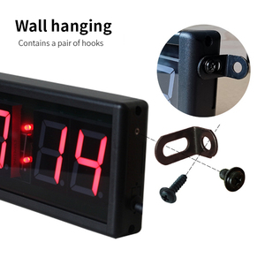 Cronometro digitale da 3 pollici con Timer per allenamento in palestra da parete con Timer Fitness con controllo remoto - Product Image 6