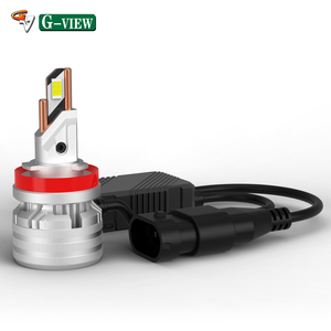 Gview g20w H8 H11 dẫn ánh sáng phía trước bóng đèn chùm cao Chùm thấp Combo DC9-60V điện áp rộng 6000K mát trắng dài tuổi thọ - Product Image 3