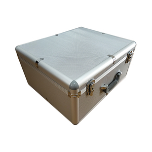 铝制工具箱，带锁和插入泡沫多功能外壳，带手柄铝制飞行外壳 - Product Image 6