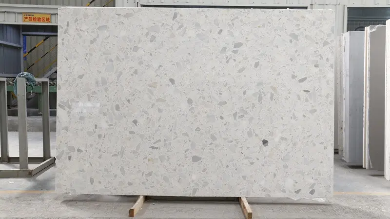 chinese artificial marble white for outdoor artificial stone floor artificial quartz marble stone kitchen top