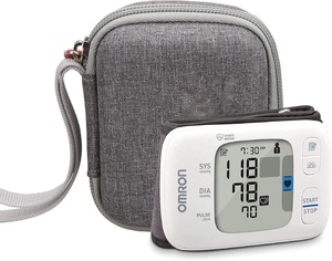 Caso EVA personalizado para <span class=keywords><strong>Omron</strong></span> Gold & <span class=keywords><strong>7</strong></span> <span class=keywords><strong>Series</strong></span> Protective Storage Pouch para Wireless Wrist <span class=keywords><strong>Blood</strong></span> <span class=keywords><strong>Pressure</strong></span> <span class=keywords><strong>Monitor</strong></span> - Product Image 6