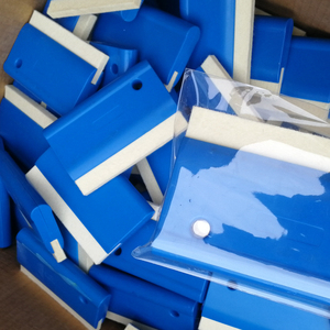 Len cảm thấy giống cây chổi hình chữ nhật 14*9cm Len cảm thấy cửa sổ Tint công cụ giống cây chổi tự động xe phim lá len giống cây chổi - Product Image 6