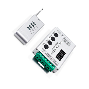 全彩色发光二极管控制器HC008 2048像素133模式，适用于5-24v可寻址RGB灯，带4键射频遥控器 - Product Image 5