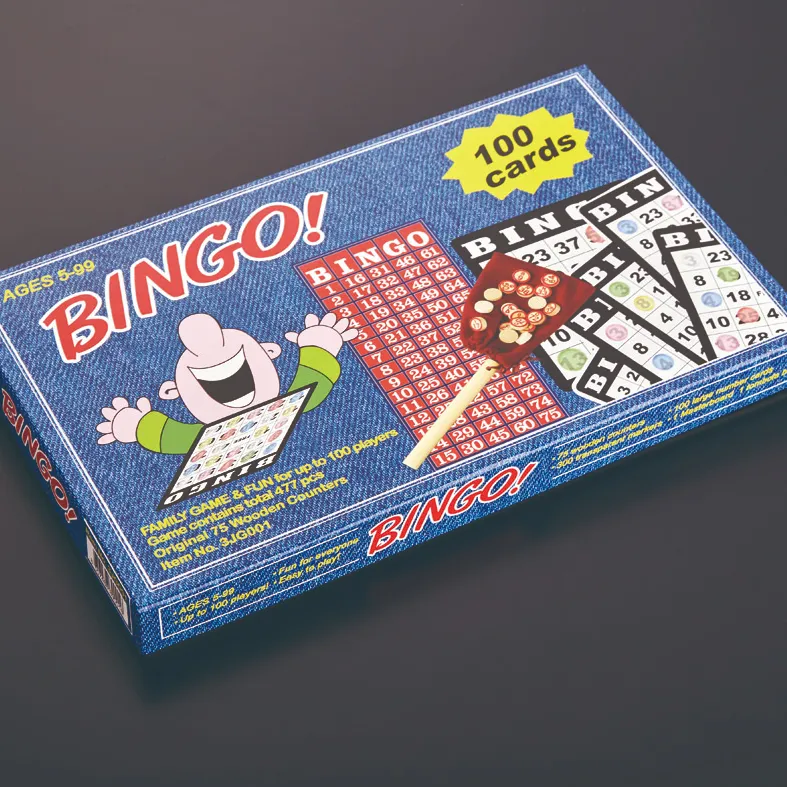100 Cartões de Bingo Bingo Jogo de Bingo 75 Balcões De Madeira Jogo de Beber