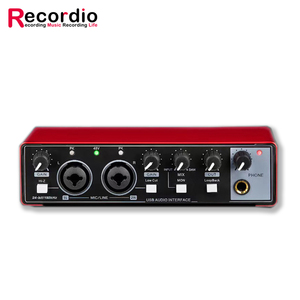 GAX-MD22P <strong>USB</strong> <strong>Audio</strong> <strong>Interface</strong> 2 in 2 Out for Recording Songwriting Streaming and Podcasting High-Fidelity Studio Quality Record - Product Image 2