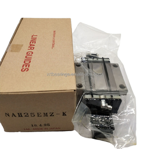 Grande estoque Japão CNC rolamento NAH25AN N1H25 25 25mm guia ferroviário NH25 NH30 NH35 um BN EM GM NH15 NH20 H20 H25 A25 NS-K Guias lineares