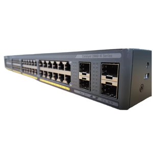 For Cisco 2960x 48TS/FPS-L Managed Ethernet Switch 48 Port 4x1G SFP IP Lite POE VLAN Stackable SNMP QoS in Stock