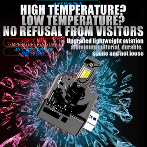 Dシリーズハイパワー8銅管HID <span class=keywords><strong>LED</strong></span>ヘッドライトD1S D3S D2 D5 D4 6000KキセノンホワイトHi/Loビーム車のための新しい変換電球