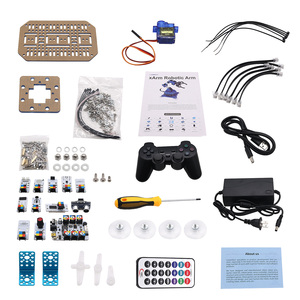 Unvollendete Standard version 6DOF Roboterarm 6-Achsen-Aluminium-Roboterarm mit Servos