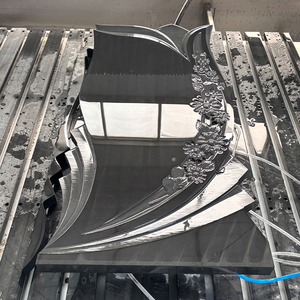 Мраморная гранитная кварцевая каменная столешница CNC оборудование для раковины вырезные сверлильные отверстия гравировка с автоматическим инструментом сменный шпиндель - Product Image 2
