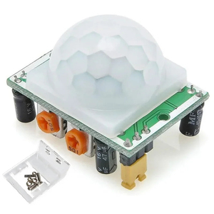 Módulo Detector de Sensor de movimiento infrarrojo humano PIR infrarrojo piroeléctrico IR de ajuste de para Raspberry Pi + funda - Product Image 1