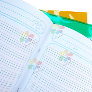 Hojas de PVC A4 Notebook Diseño de fábrica a granel OEM ODM Aceptado School Record Notebook - Product Image 3