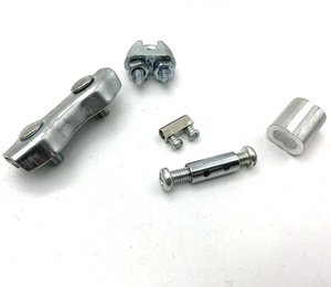 Nhiều lựa chọn dây thép dây Cáp kẹp cho vòng dây dây Clip có thể điều chỉnh cáp vòng kẹp dây cáp ferrule điều chỉnh - Product Image 2