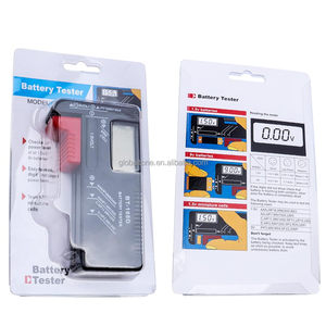 BT-168D เครื่องทดสอบแบตเตอรี่ดิจิตอลเครื่องตรวจสอบแรงดันไฟฟ้าสําหรับ AA AAA C D 1.5V 9V มินิเซลล์แบตเตอรี่ - Product Image 4