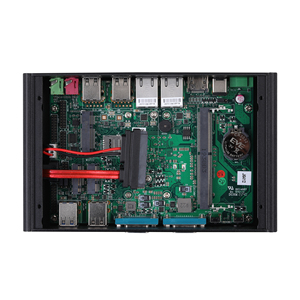 Kansung 12th Generation Powerful <strong>Quad</strong> <strong>Core</strong> CPU J6412 Fanless Linux Barebone 2 Ethernet Mini PC DDR4 POS Mini PC - Product Image 6