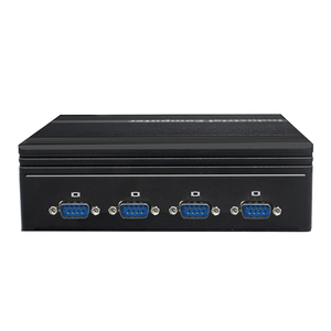 Intel Core I3 I5 I7 Fanless Mini <strong>PC</strong> with 1*DC 1*HD-MI 1*VGA <strong>2</strong>*USB <strong>2</strong>*LAN 6*COM RJ45 MIC &amp; SPK DDR4 Industrial Minipc New &amp; In-Box - Product Image 2