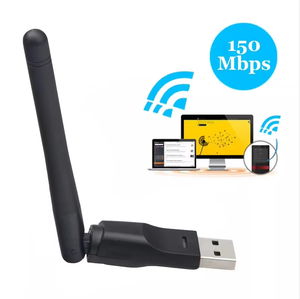 150Mbps Mini USB WiFi adaptörü kablosuz ağ kartı LAN MT7601 Wi-Fi alıcı Dongle 2dB anten 2.4Ghz 802.11b/g/n Ethernet - Product Image 5