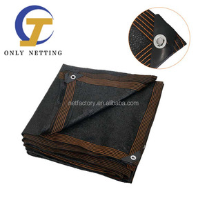 Trung Quốc Sun Shade Net 70% 75% 85% 90% với khoen gia cố màu đen lưới Tarp Chất lượng cao dù để che nắng Net jc002 - Product Image 3