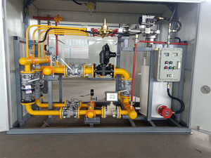 Nhà Máy Chuyên Nghiệp Áp Lực Giảm Van Đo Trạm Áp Suất Khí Điều Chỉnh Cng Điều Chỉnh Với Đồng Hồ Đo Lưu Lượng - Product Image 2