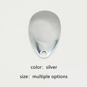 Bán Buôn Kim Loại Spinnerbait Phụ Kiện Vàng Bạc Câu Cá <span class=keywords><strong>Spinner</strong></span> Lưỡi Cho Mồi Câu Cá - Product Image 5