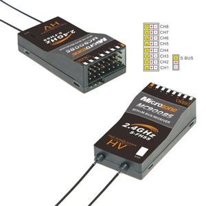 Microzone MC10 10CH 2,4 GHz FHSS RC передатчик с MC9008S приемник PCM2048 PWM /M. Шина для RC FPV гоночный беспилотный самолет - Product Image 4