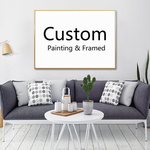 SQ Yiwu Factory Framed <strong>Custom</strong> <strong>Canvas</strong> <strong>Prints</strong> Photo Stretch <strong>Canvas</strong> Painting Mural Poster Customization OEM / ODM Accepted - Product Image 2