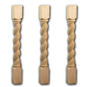 Holz-Handschuhgeländer Balkongeländer klassisches Design Innentreppe Holz und Brüstungen Treppen-Handschuh