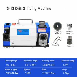 3-13mm Drill Bit <strong>Grinder</strong> 220V Twist Drill Bit Sharpener Machine Drill Grinding Machine <strong>Rolling</strong> Knife Sharpener Grinding Wheels