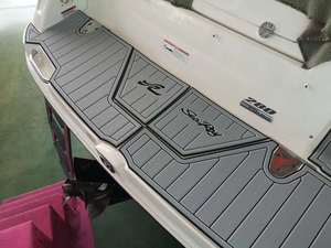 Trung Quốc Nhà cung cấp không độc hại du thuyền Màu Xám Sọc chống sương tấm thuyền sàn thảm tổng hợp EVA biên giới Dải TRIM - Product Image 6