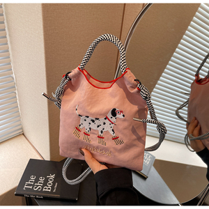 Yeni karikatür köpek diken çanta kadın taşınabilir cep telefonu çantası tüm omuz Crossbody çanta Commuting kore versiyonu - Product Image 1