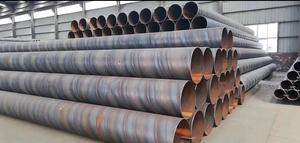 API5L X42 X52 X60 X70 X80镀锌钢管黑色饰面美国材料试验学会SABS水工程结构认证 - Product Image 3