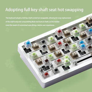 Weikav Lucky65 Mechanical <strong>Keyboard</strong> Kit 3Mode Aluminum Alloy Wireless <strong>Bluetooth</strong> RGB Gasket Office Gamer PC Gaming <strong>Keyboard</strong> Kit - Product Image 5