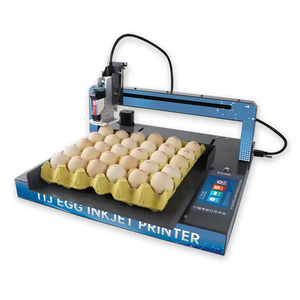 Hochwertiger intelligenter automatischer HD-Tinten strahl drucker Voll automatische Eier codier maschine für die Codierung des Logo-Verfalls datums - Product Image 3