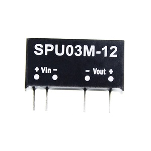 モジュール電源SPU03M-12 SPU03L/03M/03N 5V12V15V DC-DC不安定3W出力05 - Product Image 1